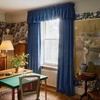 image:imageNICETOWN 96 inch Long Brown Velvet Curtains Extra Wide W62 x L96 Luxury Soft Thermal Insulated Room Darkening Heavy Duty Velvet Drapes for Sliding Glass Door 2 PanelsBlue Series  Navy Blue