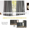 image:imageNICETOWN 96 inch Long Brown Velvet Curtains Extra Wide W62 x L96 Luxury Soft Thermal Insulated Room Darkening Heavy Duty Velvet Drapes for Sliding Glass Door 2 PanelsGrey Series  Light Grey