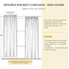 image:imageNICETOWN 96 inch Long Brown Velvet Curtains Extra Wide W62 x L96 Luxury Soft Thermal Insulated Room Darkening Heavy Duty Velvet Drapes for Sliding Glass Door 2 Panels3  Pom Pom  Ivory White