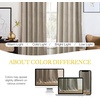 image:imageNICETOWN 96 inch Long Brown Velvet Curtains Extra Wide W62 x L96 Luxury Soft Thermal Insulated Room Darkening Heavy Duty Velvet Drapes for Sliding Glass Door 2 PanelsBrown Series  Camel