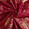 image:imageNICETOWN 96 inch Long Brown Velvet Curtains Extra Wide W62 x L96 Luxury Soft Thermal Insulated Room Darkening Heavy Duty Velvet Drapes for Sliding Glass Door 2 Panels3  Xmas Series  Red