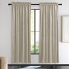 image:imageNICETOWN 96 inch Long Brown Velvet Curtains Extra Wide W62 x L96 Luxury Soft Thermal Insulated Room Darkening Heavy Duty Velvet Drapes for Sliding Glass Door 2 PanelsBrown Series  Camel