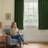 image:imageNICETOWN 96 inch Long Brown Velvet Curtains Extra Wide W62 x L96 Luxury Soft Thermal Insulated Room Darkening Heavy Duty Velvet Drapes for Sliding Glass Door 2 PanelsGreen Series  Olive Green