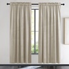 image:imageNICETOWN 96 inch Long Brown Velvet Curtains Extra Wide W62 x L96 Luxury Soft Thermal Insulated Room Darkening Heavy Duty Velvet Drapes for Sliding Glass Door 2 PanelsBrown Series  Camel