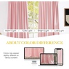 image:imageNICETOWN 96 inch Long Brown Velvet Curtains Extra Wide W62 x L96 Luxury Soft Thermal Insulated Room Darkening Heavy Duty Velvet Drapes for Sliding Glass Door 2 PanelsPink Series  Baby Pink