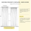 image:imageNICETOWN 96 inch Long Brown Velvet Curtains Extra Wide W62 x L96 Luxury Soft Thermal Insulated Room Darkening Heavy Duty Velvet Drapes for Sliding Glass Door 2 PanelsBrown Series  Brown