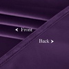 image:imageNICETOWN 96 inch Long Brown Velvet Curtains Extra Wide W62 x L96 Luxury Soft Thermal Insulated Room Darkening Heavy Duty Velvet Drapes for Sliding Glass Door 2 PanelsPurple Series  Purple