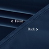 image:imageNICETOWN 96 inch Long Brown Velvet Curtains Extra Wide W62 x L96 Luxury Soft Thermal Insulated Room Darkening Heavy Duty Velvet Drapes for Sliding Glass Door 2 PanelsBlue Series  Navy Blue