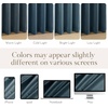 image:imageNICETOWN 96 inch Long Brown Velvet Curtains Extra Wide W62 x L96 Luxury Soft Thermal Insulated Room Darkening Heavy Duty Velvet Drapes for Sliding Glass Door 2 PanelsBlue Series  Slate Blue