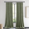image:imageNICETOWN 96 inch Long Brown Velvet Curtains Extra Wide W62 x L96 Luxury Soft Thermal Insulated Room Darkening Heavy Duty Velvet Drapes for Sliding Glass Door 2 PanelsGreen Series  Sage Green