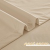 image:imageNICETOWN 96 inch Long Brown Velvet Curtains Extra Wide W62 x L96 Luxury Soft Thermal Insulated Room Darkening Heavy Duty Velvet Drapes for Sliding Glass Door 2 PanelsYellow Series  Beige