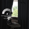 image:imageNICETOWN 96 inch Long Brown Velvet Curtains Extra Wide W62 x L96 Luxury Soft Thermal Insulated Room Darkening Heavy Duty Velvet Drapes for Sliding Glass Door 2 PanelsGrey Series  Grey