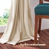 image:imageNICETOWN 96 inch Long Brown Velvet Curtains Extra Wide W62 x L96 Luxury Soft Thermal Insulated Room Darkening Heavy Duty Velvet Drapes for Sliding Glass Door 2 PanelsYellow Series  Beige