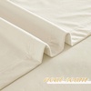 image:imageNICETOWN 96 inch Long Brown Velvet Curtains Extra Wide W62 x L96 Luxury Soft Thermal Insulated Room Darkening Heavy Duty Velvet Drapes for Sliding Glass Door 2 PanelsWhite Series  Ivory White