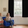 image:imageNICETOWN 96 inch Long Brown Velvet Curtains Extra Wide W62 x L96 Luxury Soft Thermal Insulated Room Darkening Heavy Duty Velvet Drapes for Sliding Glass Door 2 PanelsBlack Series  Black