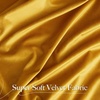 image:imageNICETOWN 96 inch Long Brown Velvet Curtains Extra Wide W62 x L96 Luxury Soft Thermal Insulated Room Darkening Heavy Duty Velvet Drapes for Sliding Glass Door 2 PanelsYellow Series  Yellowish Gold