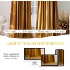 image:imageNICETOWN 96 inch Long Brown Velvet Curtains Extra Wide W62 x L96 Luxury Soft Thermal Insulated Room Darkening Heavy Duty Velvet Drapes for Sliding Glass Door 2 PanelsYellow Series  Mustard Yellow
