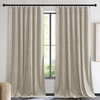 image:imageNICETOWN 96 inch Long Brown Velvet Curtains Extra Wide W62 x L96 Luxury Soft Thermal Insulated Room Darkening Heavy Duty Velvet Drapes for Sliding Glass Door 2 PanelsBrown Series  Camel