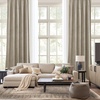 image:imageNICETOWN 96 inch Long Brown Velvet Curtains Extra Wide W62 x L96 Luxury Soft Thermal Insulated Room Darkening Heavy Duty Velvet Drapes for Sliding Glass Door 2 PanelsBrown Series  Camel