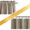 image:imageNICETOWN 96 inch Long Brown Velvet Curtains Extra Wide W62 x L96 Luxury Soft Thermal Insulated Room Darkening Heavy Duty Velvet Drapes for Sliding Glass Door 2 PanelsBrown Series  Camel