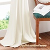 image:imageNICETOWN 96 inch Long Brown Velvet Curtains Extra Wide W62 x L96 Luxury Soft Thermal Insulated Room Darkening Heavy Duty Velvet Drapes for Sliding Glass Door 2 PanelsWhite Series  Ivory White