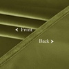 image:imageNICETOWN 96 inch Long Brown Velvet Curtains Extra Wide W62 x L96 Luxury Soft Thermal Insulated Room Darkening Heavy Duty Velvet Drapes for Sliding Glass Door 2 PanelsGreen Series  Moss Green