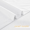 image:imageNICETOWN 96 inch Long Brown Velvet Curtains Extra Wide W62 x L96 Luxury Soft Thermal Insulated Room Darkening Heavy Duty Velvet Drapes for Sliding Glass Door 2 PanelsWhite Series  Pure White