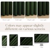 image:imageNICETOWN 96 inch Long Brown Velvet Curtains Extra Wide W62 x L96 Luxury Soft Thermal Insulated Room Darkening Heavy Duty Velvet Drapes for Sliding Glass Door 2 PanelsGreen Series  Olive Green