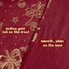 image:imageNICETOWN 96 inch Long Brown Velvet Curtains Extra Wide W62 x L96 Luxury Soft Thermal Insulated Room Darkening Heavy Duty Velvet Drapes for Sliding Glass Door 2 Panels3  Xmas Series  Red