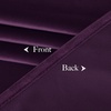 image:imageNICETOWN 96 inch Long Brown Velvet Curtains Extra Wide W62 x L96 Luxury Soft Thermal Insulated Room Darkening Heavy Duty Velvet Drapes for Sliding Glass Door 2 PanelsPurple Series  Dark Purple