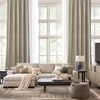 image:imageNICETOWN 96 inch Long Brown Velvet Curtains Extra Wide W62 x L96 Luxury Soft Thermal Insulated Room Darkening Heavy Duty Velvet Drapes for Sliding Glass Door 2 PanelsBrown Series  Camel