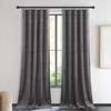 image:imageNICETOWN 96 inch Long Brown Velvet Curtains Extra Wide W62 x L96 Luxury Soft Thermal Insulated Room Darkening Heavy Duty Velvet Drapes for Sliding Glass Door 2 PanelsGrey Series  Grey