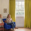 image:imageNICETOWN 96 inch Long Brown Velvet Curtains Extra Wide W62 x L96 Luxury Soft Thermal Insulated Room Darkening Heavy Duty Velvet Drapes for Sliding Glass Door 2 PanelsYellow  Green Series  Chartreuse Yellow