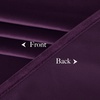 image:imageNICETOWN 96 inch Long Brown Velvet Curtains Extra Wide W62 x L96 Luxury Soft Thermal Insulated Room Darkening Heavy Duty Velvet Drapes for Sliding Glass Door 2 PanelsPurple Series  Dark Purple