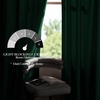 image:imageNICETOWN 96 inch Long Brown Velvet Curtains Extra Wide W62 x L96 Luxury Soft Thermal Insulated Room Darkening Heavy Duty Velvet Drapes for Sliding Glass Door 2 PanelsGreen Series  Emerald Green