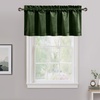 image:imageNICETOWN 96 inch Long Brown Velvet Curtains Extra Wide W62 x L96 Luxury Soft Thermal Insulated Room Darkening Heavy Duty Velvet Drapes for Sliding Glass Door 2 PanelsGreen Series  Olive Green