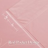 image:imageNICETOWN 96 inch Long Brown Velvet Curtains Extra Wide W62 x L96 Luxury Soft Thermal Insulated Room Darkening Heavy Duty Velvet Drapes for Sliding Glass Door 2 PanelsPink Series  Baby Pink