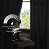 image:imageNICETOWN 96 inch Long Brown Velvet Curtains Extra Wide W62 x L96 Luxury Soft Thermal Insulated Room Darkening Heavy Duty Velvet Drapes for Sliding Glass Door 2 PanelsGrey Series  Grey