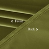 image:imageNICETOWN 96 inch Long Brown Velvet Curtains Extra Wide W62 x L96 Luxury Soft Thermal Insulated Room Darkening Heavy Duty Velvet Drapes for Sliding Glass Door 2 PanelsGreen Series  Moss Green