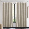 image:imageNICETOWN 96 inch Long Brown Velvet Curtains Extra Wide W62 x L96 Luxury Soft Thermal Insulated Room Darkening Heavy Duty Velvet Drapes for Sliding Glass Door 2 PanelsBrown Series  Camel