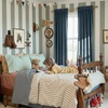 image:imageNICETOWN 96 inch Long Brown Velvet Curtains Extra Wide W62 x L96 Luxury Soft Thermal Insulated Room Darkening Heavy Duty Velvet Drapes for Sliding Glass Door 2 PanelsSlate Blue