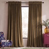 image:imageNICETOWN 96 inch Long Brown Velvet Curtains Extra Wide W62 x L96 Luxury Soft Thermal Insulated Room Darkening Heavy Duty Velvet Drapes for Sliding Glass Door 2 PanelsBrown Series  Brown