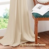 image:imageNICETOWN 96 inch Long Brown Velvet Curtains Extra Wide W62 x L96 Luxury Soft Thermal Insulated Room Darkening Heavy Duty Velvet Drapes for Sliding Glass Door 2 PanelsYellow Series  Beige