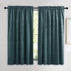 image:imageNICETOWN 96 inch Long Brown Velvet Curtains Extra Wide W62 x L96 Luxury Soft Thermal Insulated Room Darkening Heavy Duty Velvet Drapes for Sliding Glass Door 2 PanelsBlue Series  Greyish Blue