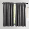 image:imageNICETOWN 96 inch Long Brown Velvet Curtains Extra Wide W62 x L96 Luxury Soft Thermal Insulated Room Darkening Heavy Duty Velvet Drapes for Sliding Glass Door 2 PanelsGrey Series  Grey
