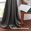 image:imageNICETOWN 96 inch Long Brown Velvet Curtains Extra Wide W62 x L96 Luxury Soft Thermal Insulated Room Darkening Heavy Duty Velvet Drapes for Sliding Glass Door 2 PanelsGrey Series  Grey