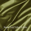 image:imageNICETOWN 96 inch Long Brown Velvet Curtains Extra Wide W62 x L96 Luxury Soft Thermal Insulated Room Darkening Heavy Duty Velvet Drapes for Sliding Glass Door 2 PanelsGreen Series  Moss Green