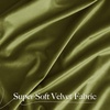 image:imageNICETOWN 96 inch Long Brown Velvet Curtains Extra Wide W62 x L96 Luxury Soft Thermal Insulated Room Darkening Heavy Duty Velvet Drapes for Sliding Glass Door 2 PanelsGreen Series  Moss Green
