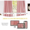 image:imageNICETOWN 96 inch Long Brown Velvet Curtains Extra Wide W62 x L96 Luxury Soft Thermal Insulated Room Darkening Heavy Duty Velvet Drapes for Sliding Glass Door 2 PanelsPink Series  Blush Pink