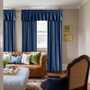 image:imageNICETOWN 96 inch Long Brown Velvet Curtains Extra Wide W62 x L96 Luxury Soft Thermal Insulated Room Darkening Heavy Duty Velvet Drapes for Sliding Glass Door 2 PanelsBlue Series  Navy Blue